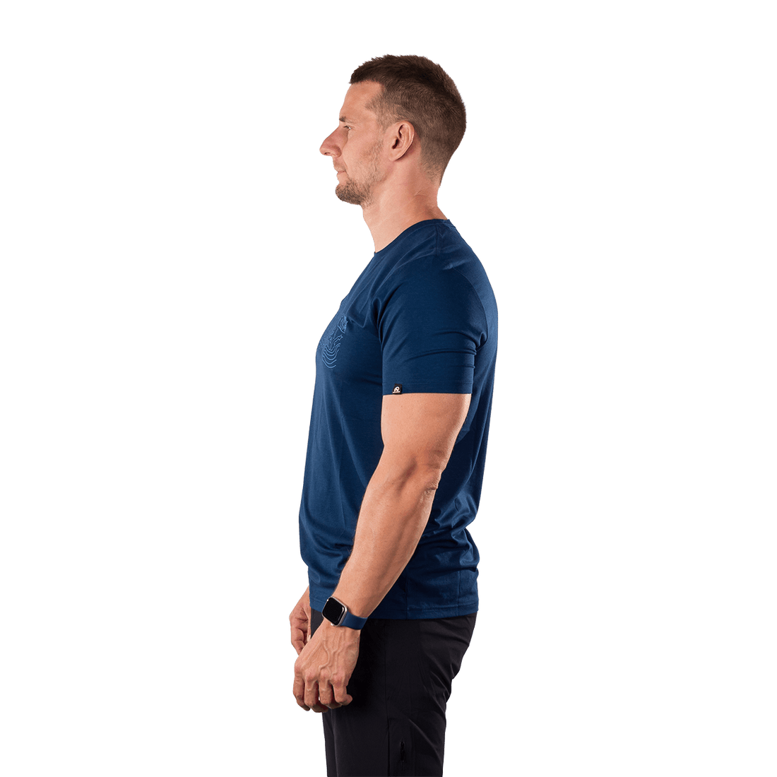 TR-5056OR men's outdoor bamboo T-shirt HALM