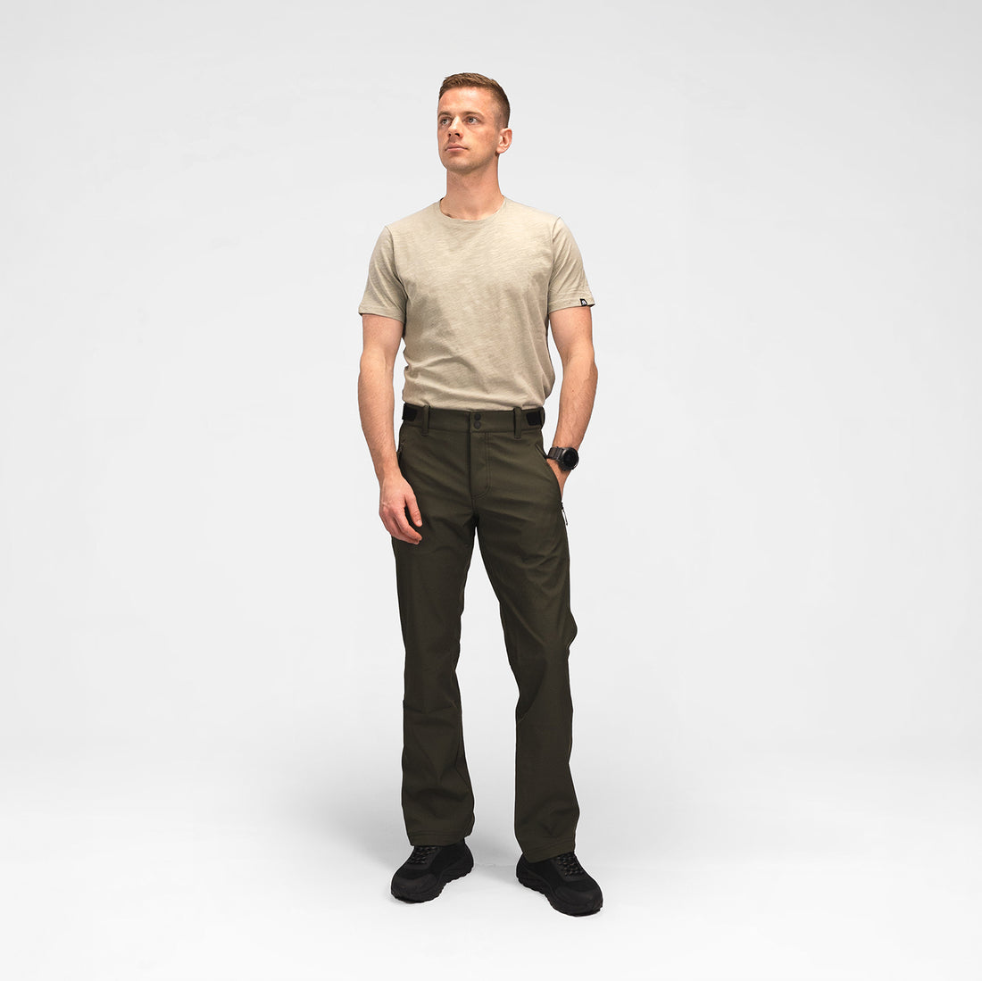 TR-5066OR men's outdoor organic slub cotton T‑shirt KYCERA