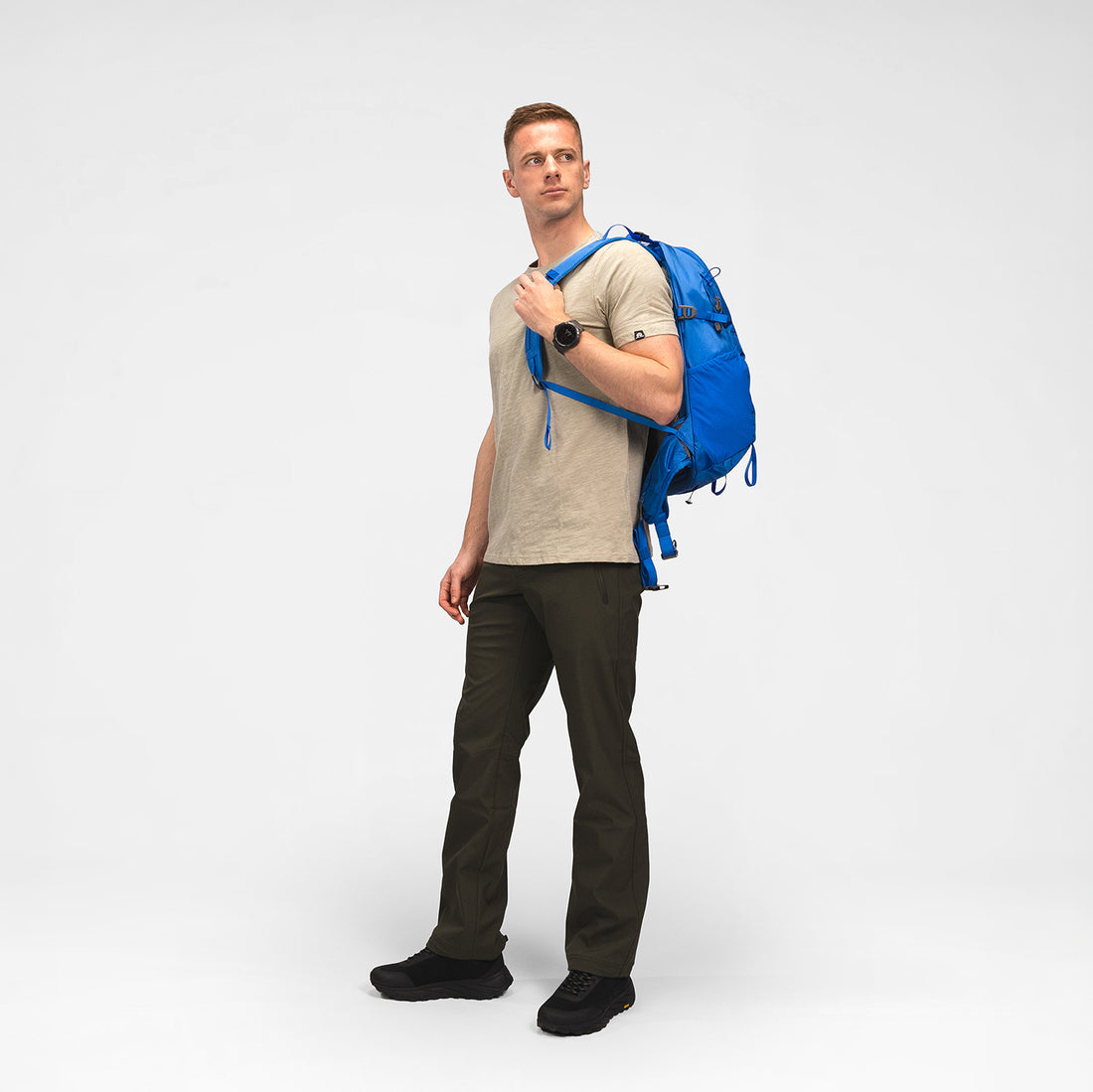TR-5066OR men's outdoor organic slub cotton T‑shirt KYCERA