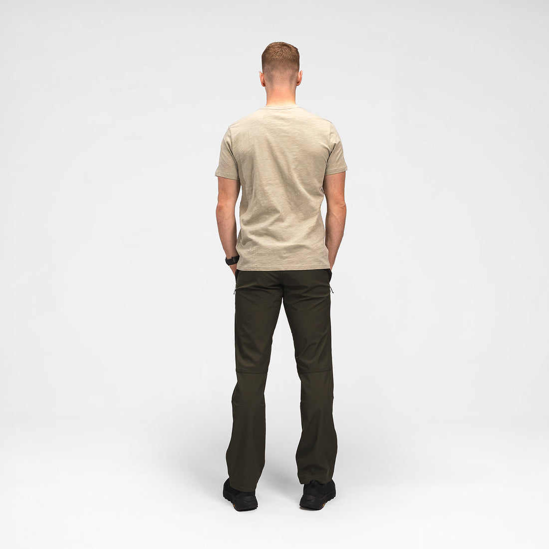 TR-5066OR men's outdoor organic slub cotton T‑shirt KYCERA