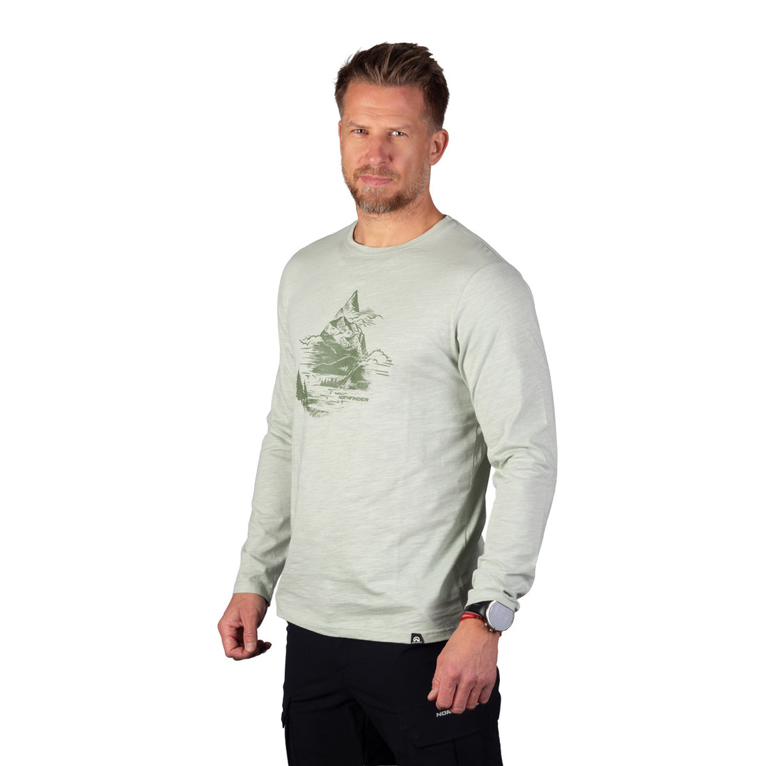 TR-5074OR men's organic slub cotton t-shirt EUSTAC