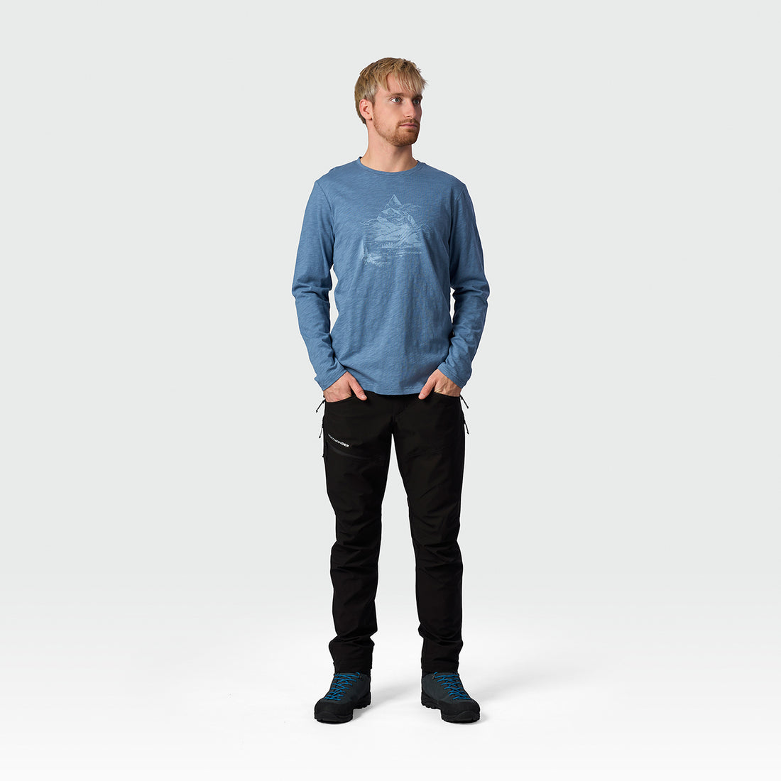 TR-5074OR men's organic slub cotton t-shirt EUSTAC