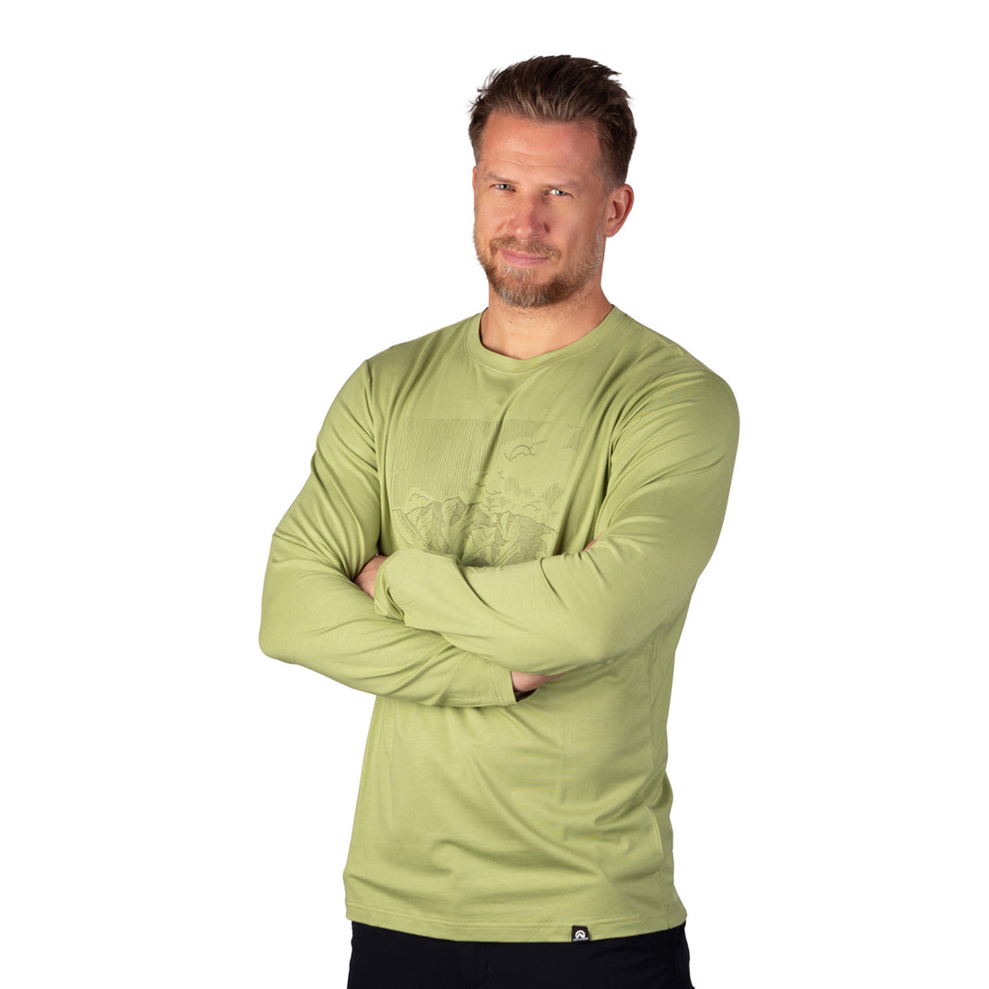 TR-5077OR men's outdoor bamboo T-shirt AUKUSTY