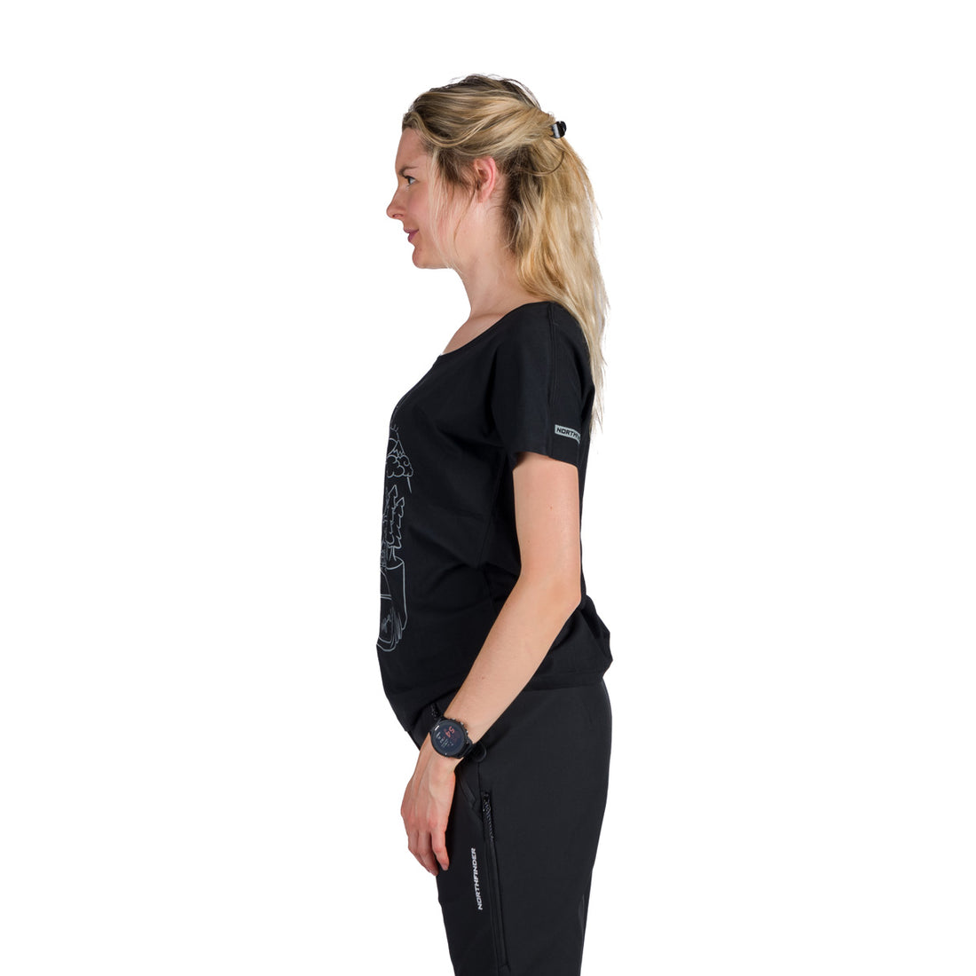TR-6002OR women's outdoor organic cotton loose fit T-shirt DARCY