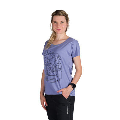 TR-6002OR women's outdoor organic cotton loose fit T-shirt DARCY