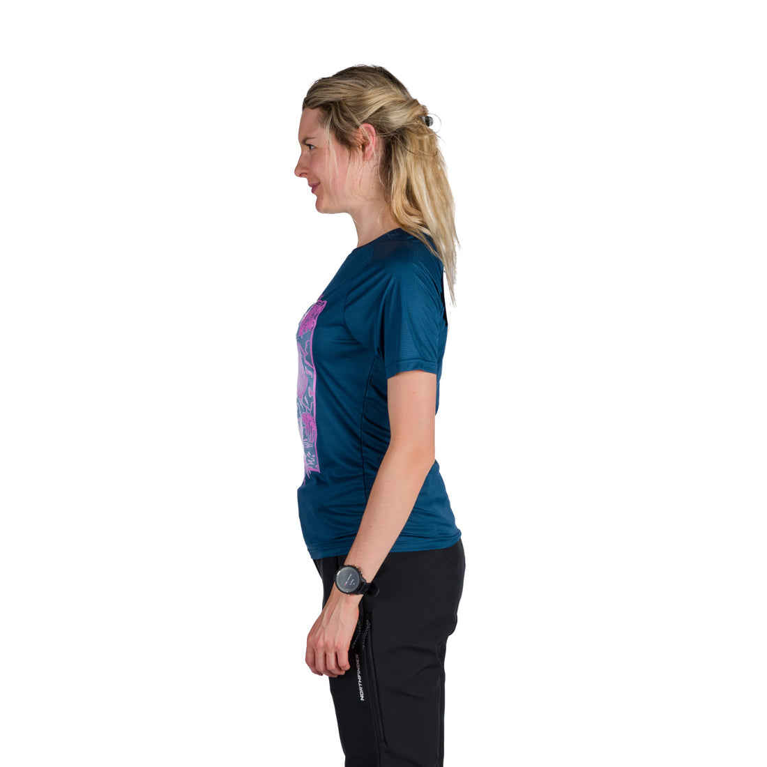 TR-6009OR women's outdoor technical ribstop T-shirt CASSIE