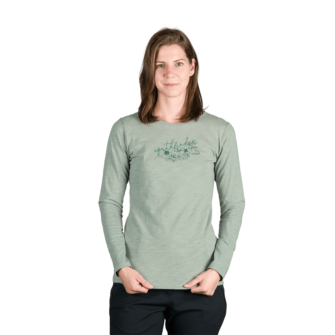 TR-6029OR women's organic slub cotton t-shirt IYANA