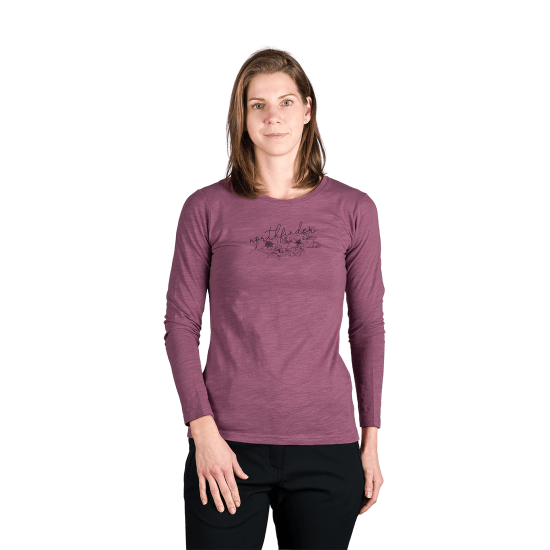 TR-6029OR women's organic slub cotton t-shirt IYANA