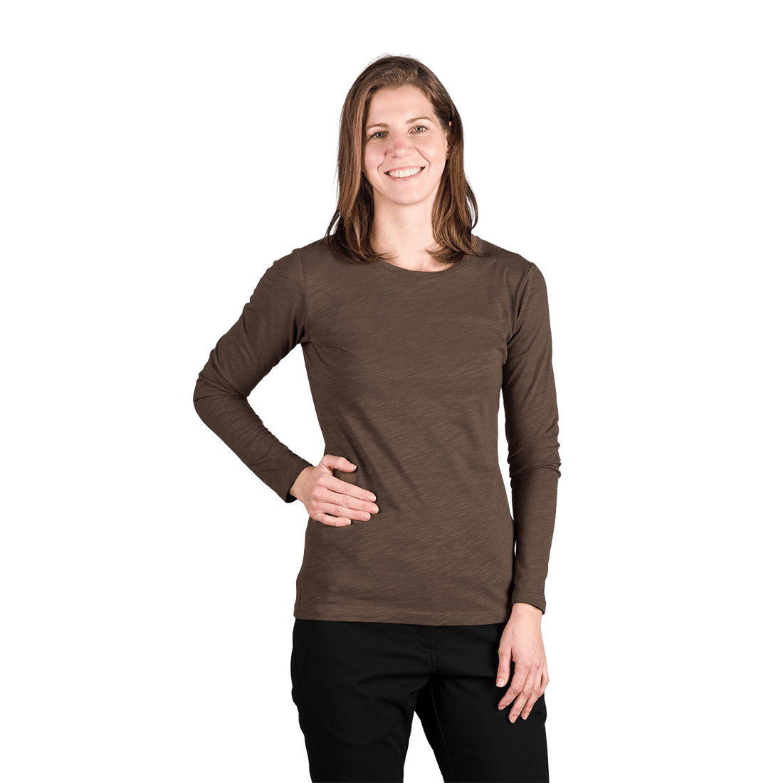 TR-6030OR women's organic slub cotton t-shirt CARLEIGH