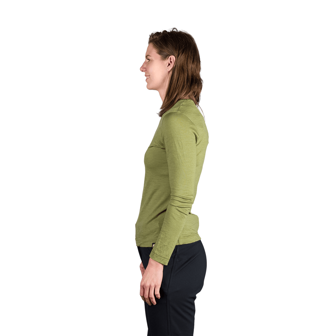TR-6031OR women's merino blend T-shirt long sleeve AILA
