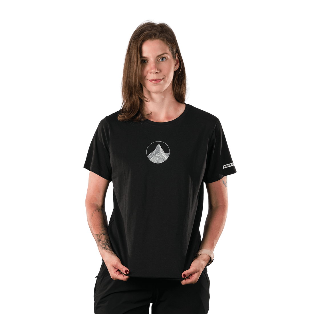 TR-6049OR women's outdoor organic cotton T-shirt HALMA