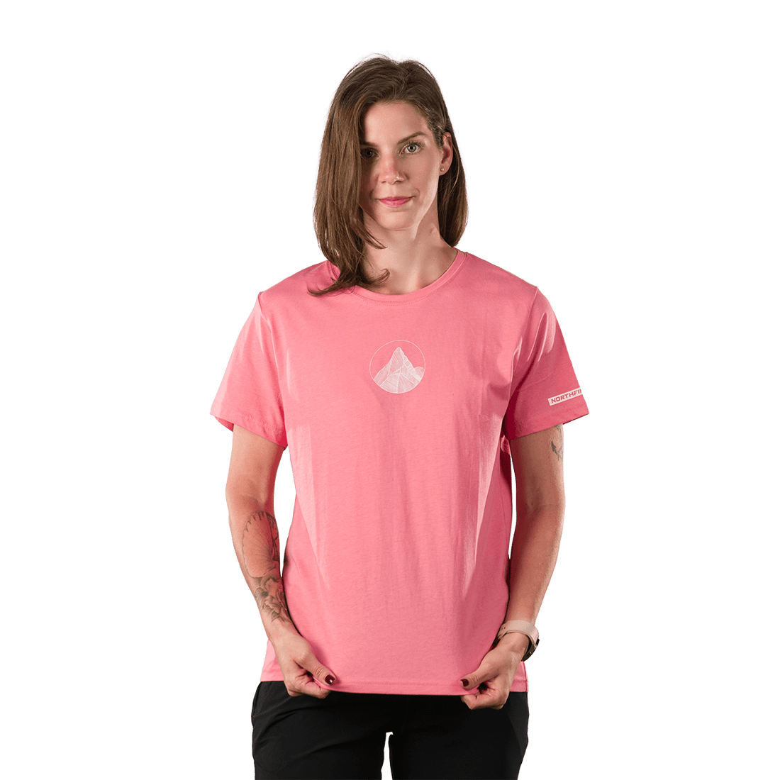 TR-6049OR women's outdoor organic cotton T-shirt HALMA