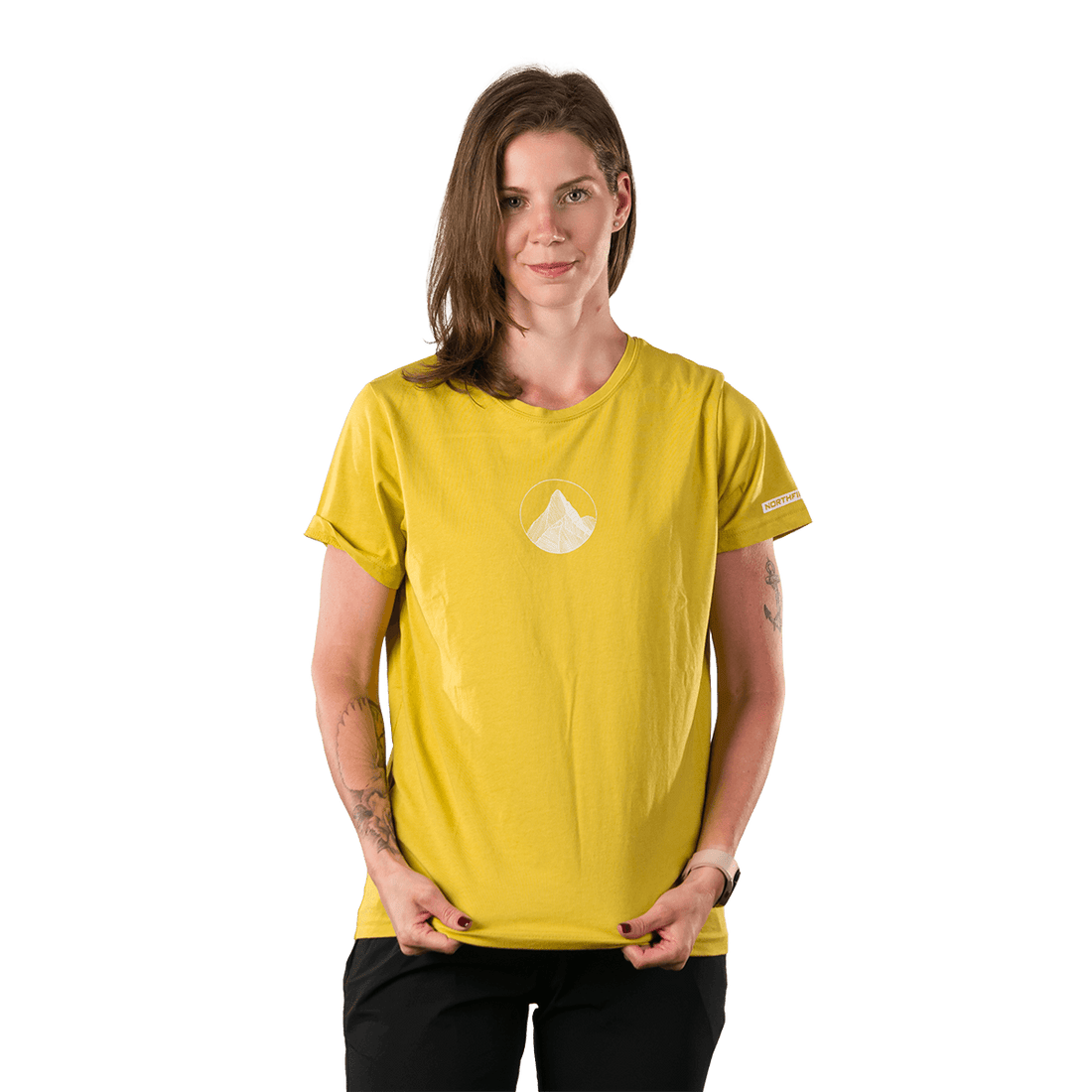 TR-6049OR women's outdoor organic cotton T-shirt HALMA