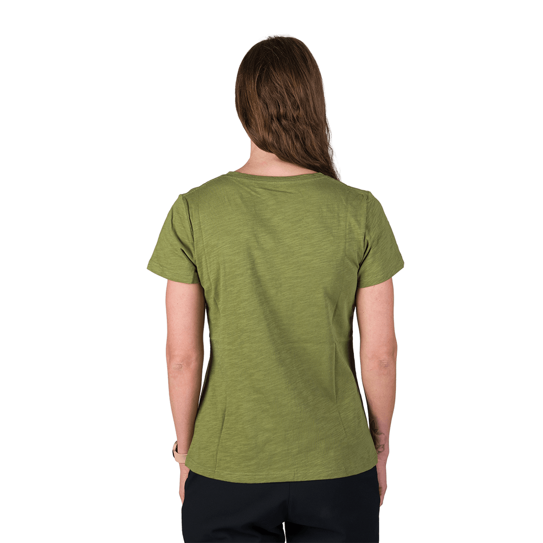 TR-6050OR women's outdoor organic slub cotton T-shirt  GRACIANA