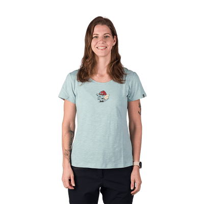 TR-6050OR women's outdoor organic slub cotton T-shirt  GRACIANA