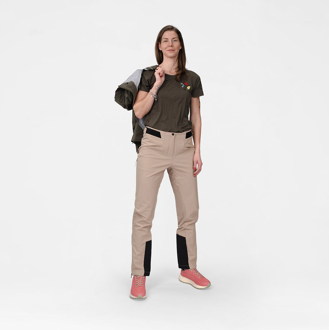 TR-6054OR women's outdoor merino T-shirt ILANA