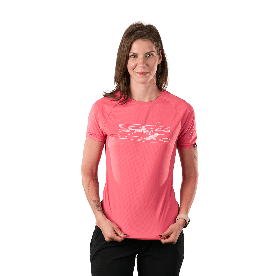 TR-6056OR women's outdoor technical T-shirt ISADORA