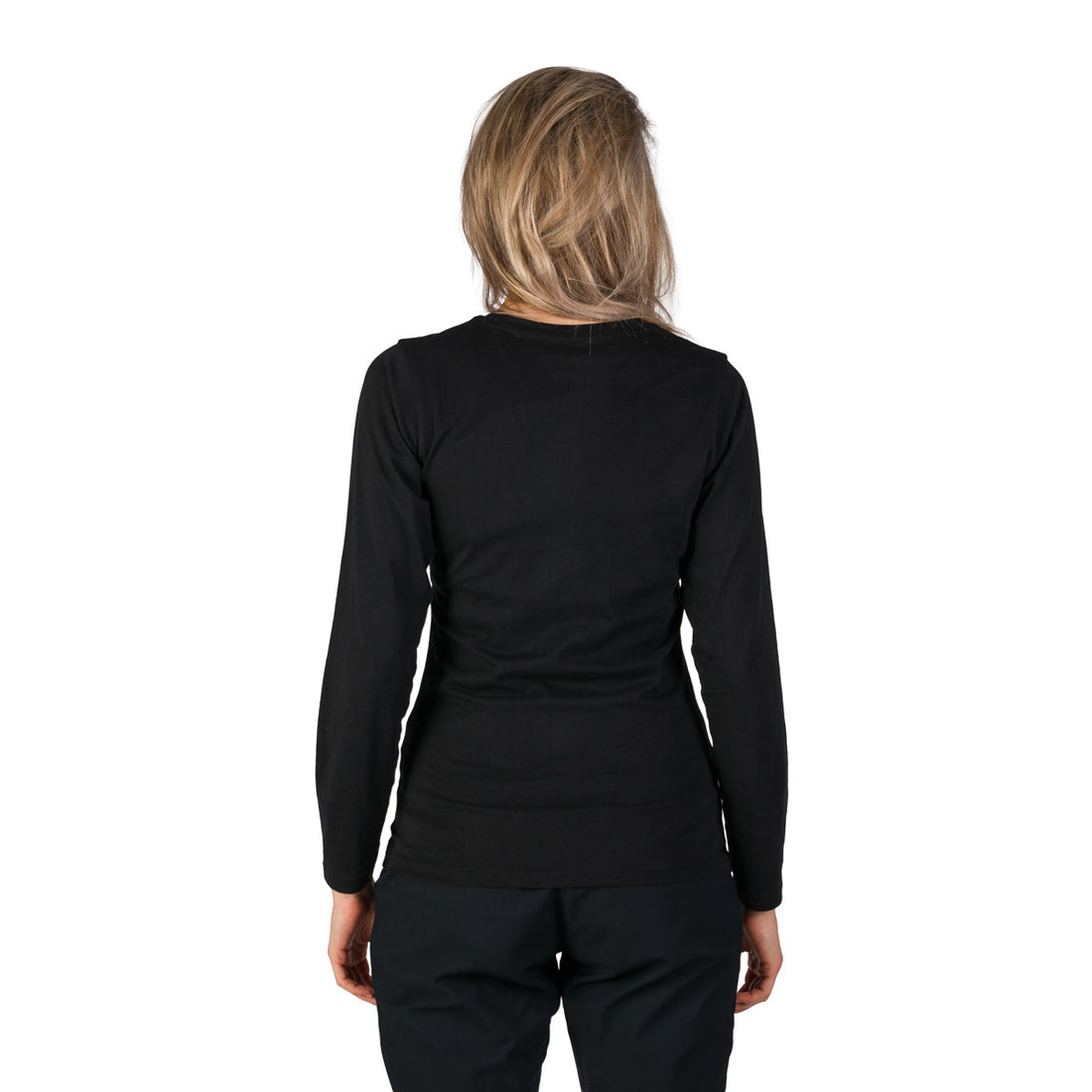 TR-6071OR women's organic cotton T-shirt NERE