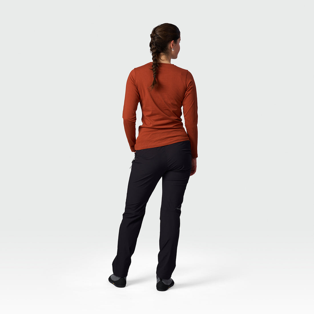 TR-6071OR women's organic cotton T-shirt NERE