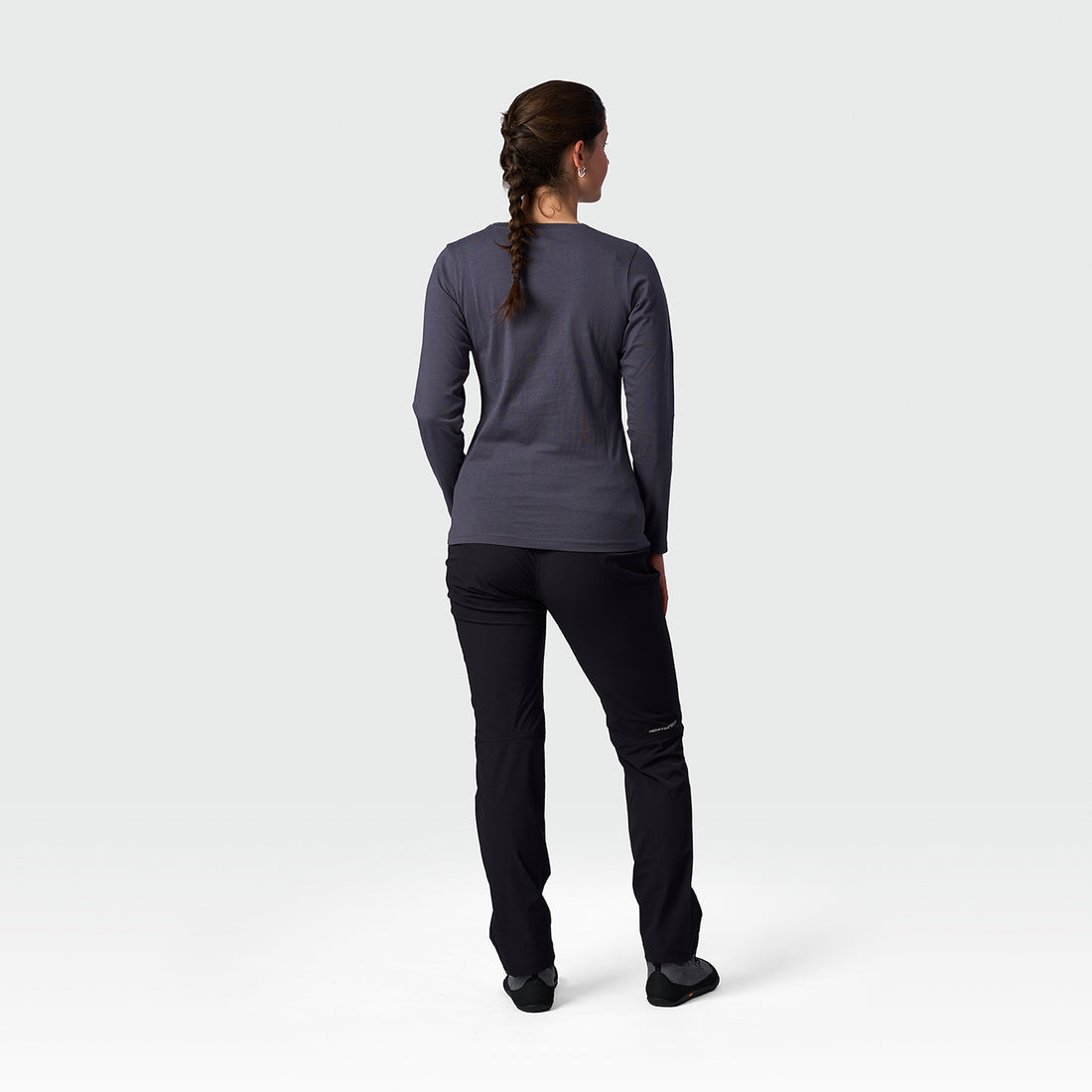 TR-6071OR women's organic cotton T-shirt NERE