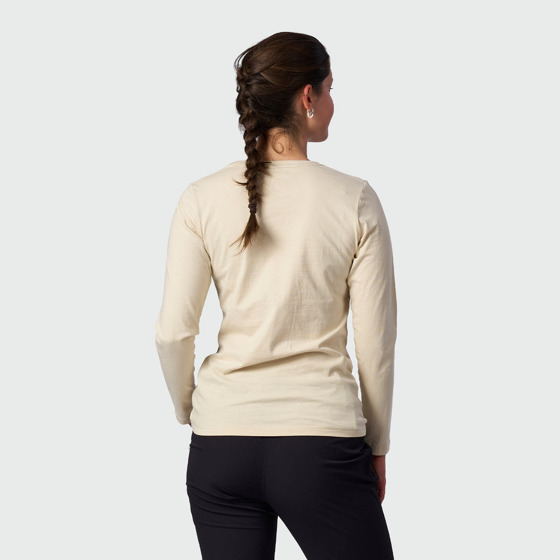 TR-6071OR women's organic cotton T-shirt NERE