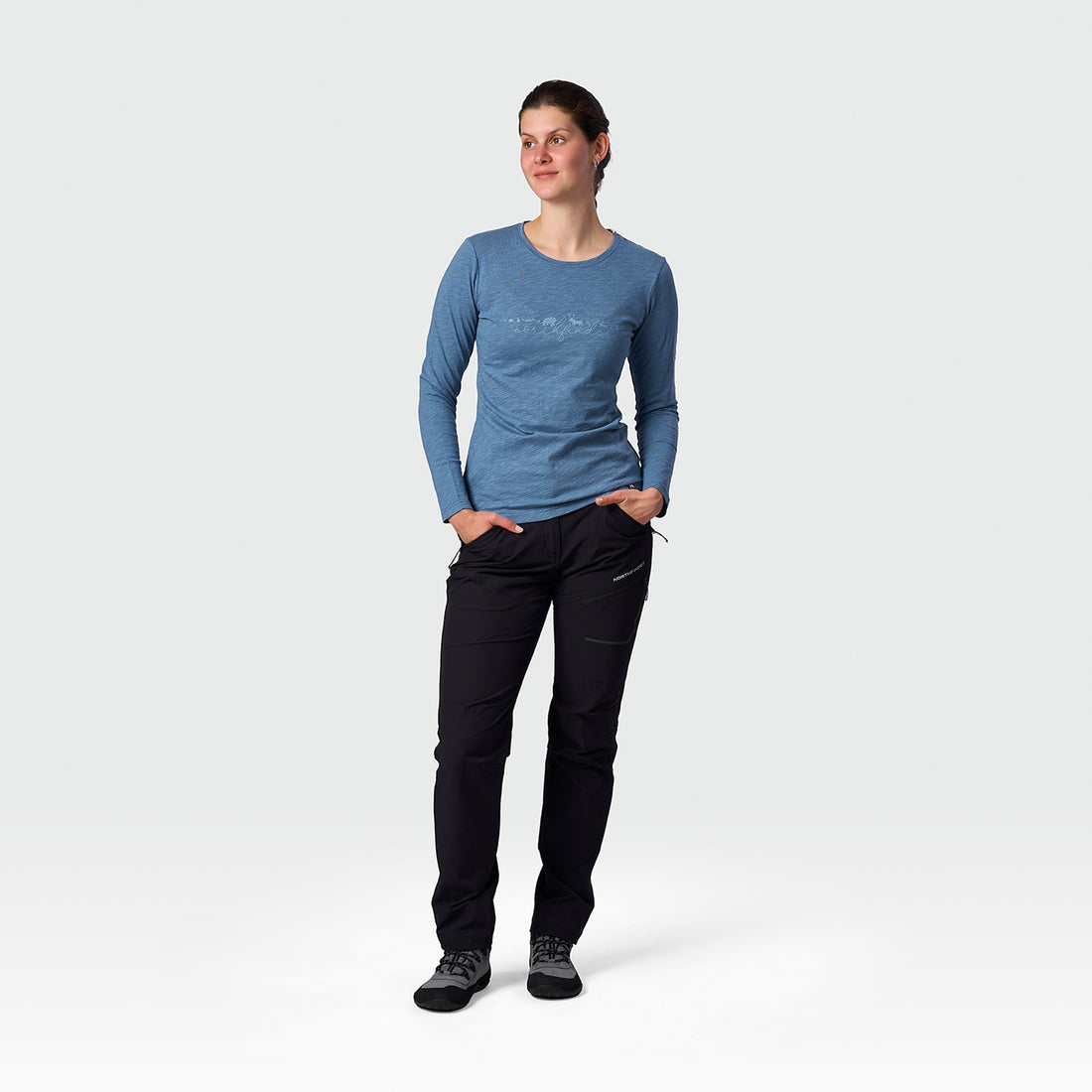 TR-6073OR women's organic slub cotton t-shirt REIMUNDA