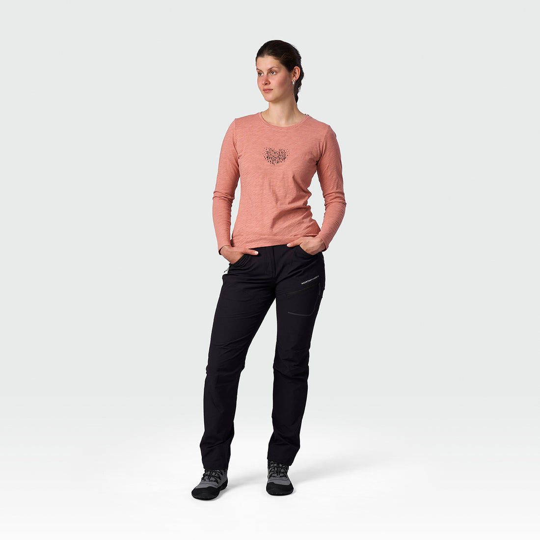 TR-6074OR women's organic slub cotton t-shirt NUUTTI