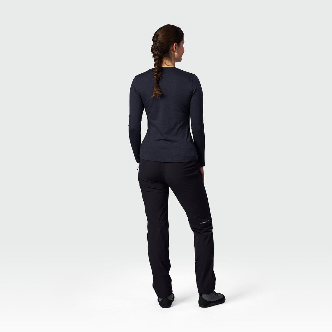TR-6076OR women's merino blend T-shirt long sleeve RAYMUNE