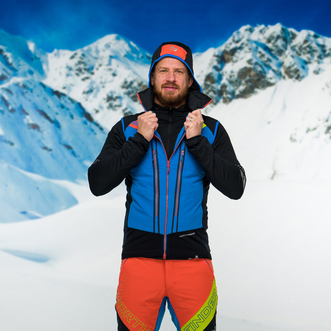 VE-32801SKP men's vest ski-touring thermal  polartec® alpha direct 2,5l VHAN