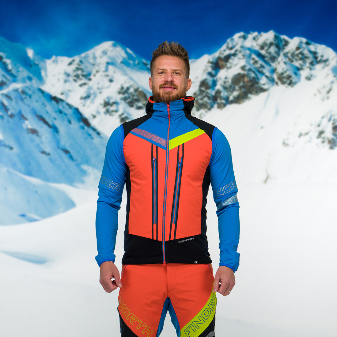 VE-32801SKP men's vest ski-touring thermal  polartec® alpha direct 2,5l VHAN