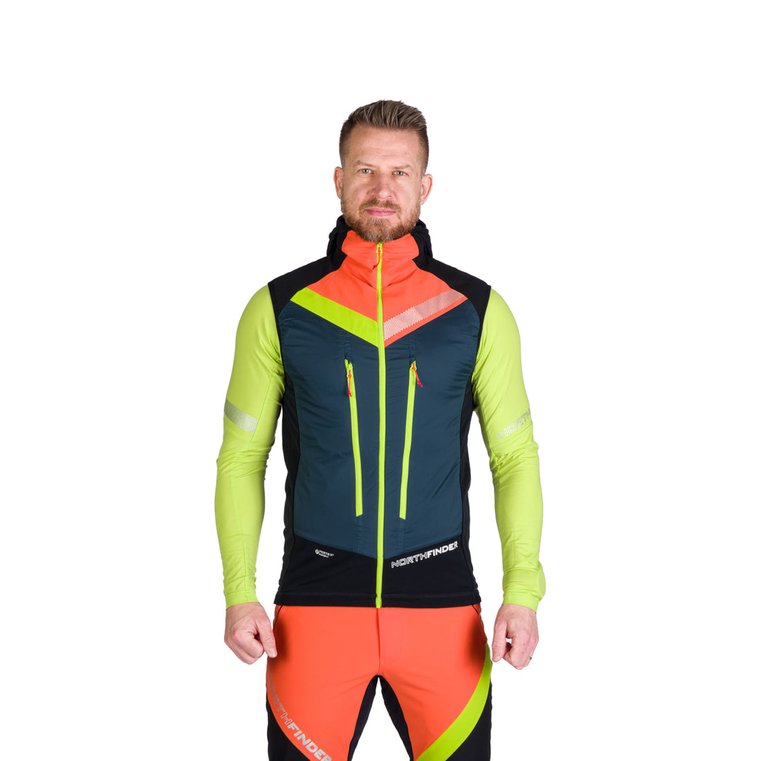 VE-32803SKP men's ski-touring vest allseasons padded Polartec® Alpha Direct 2L VHAN 3