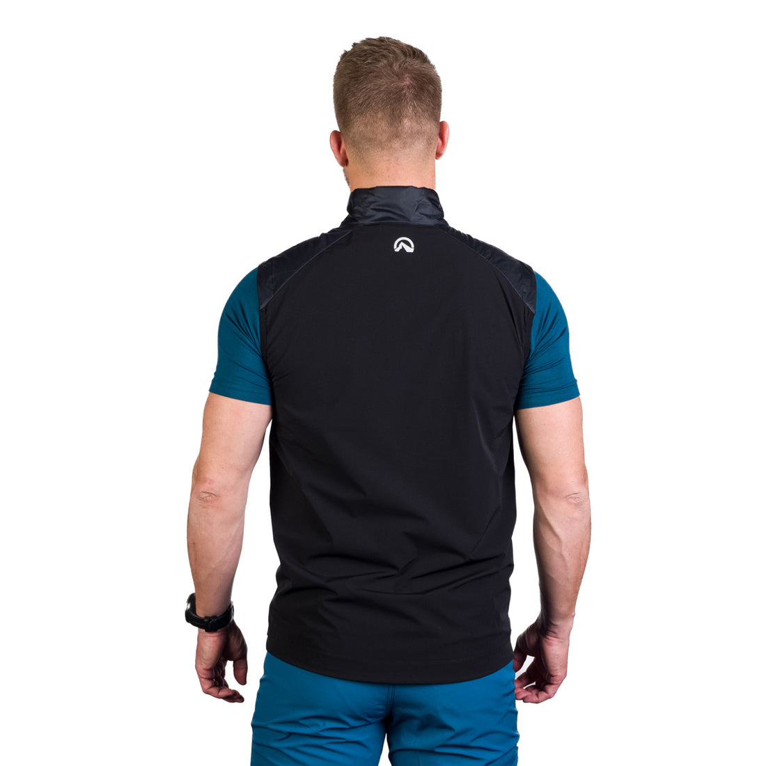 VE-3471OR men's light active insulated hybrid vest TRACY