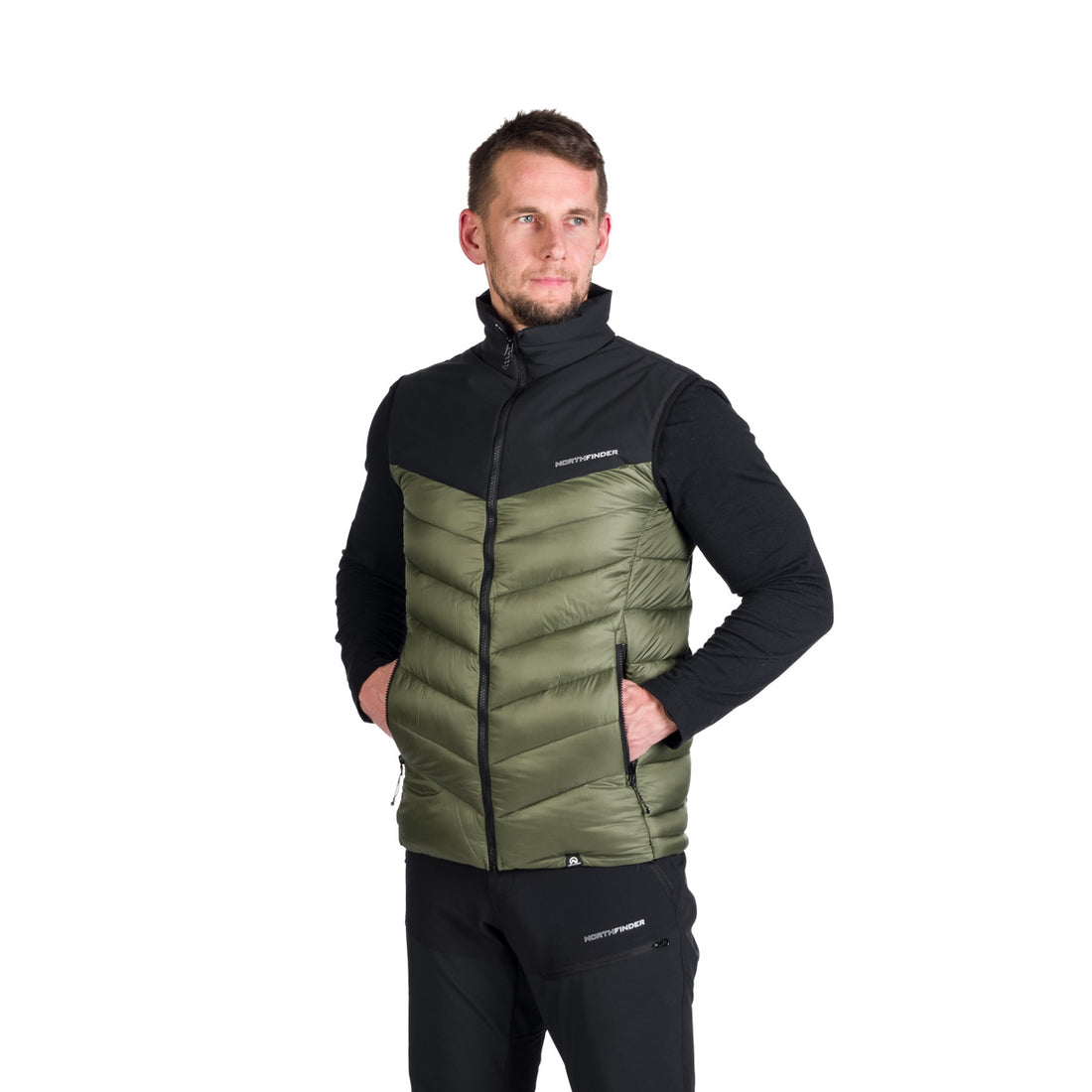 VE-3477OR men's outdoor insulated vest FILIPPO