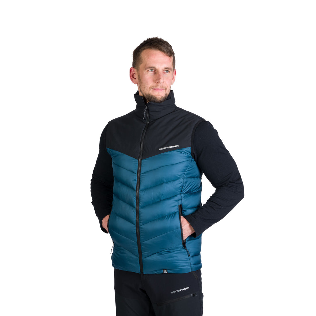 VE-3477OR men's outdoor insulated vest FILIPPO