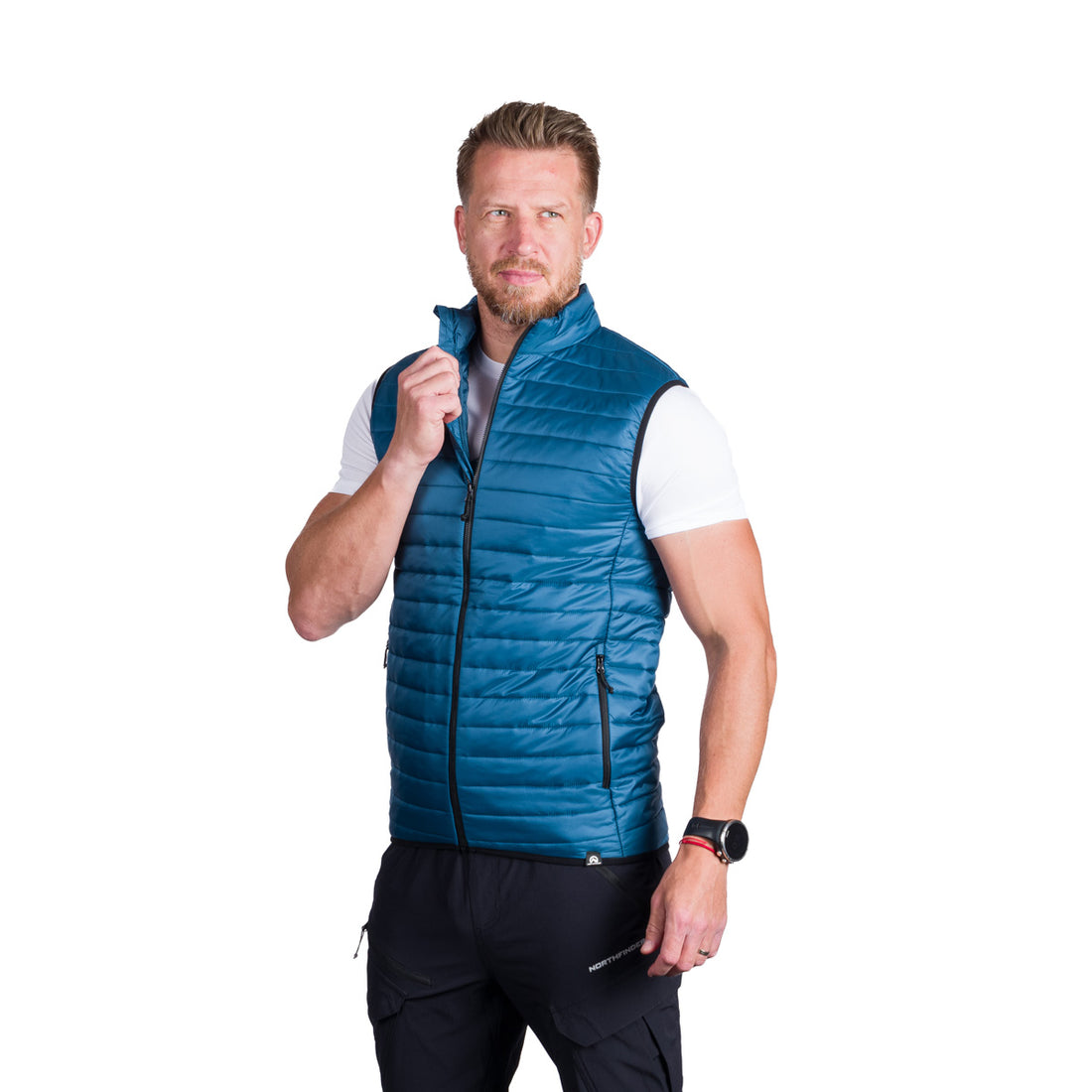 VE-3485OR men's light active insulated vest GIUSEPPE