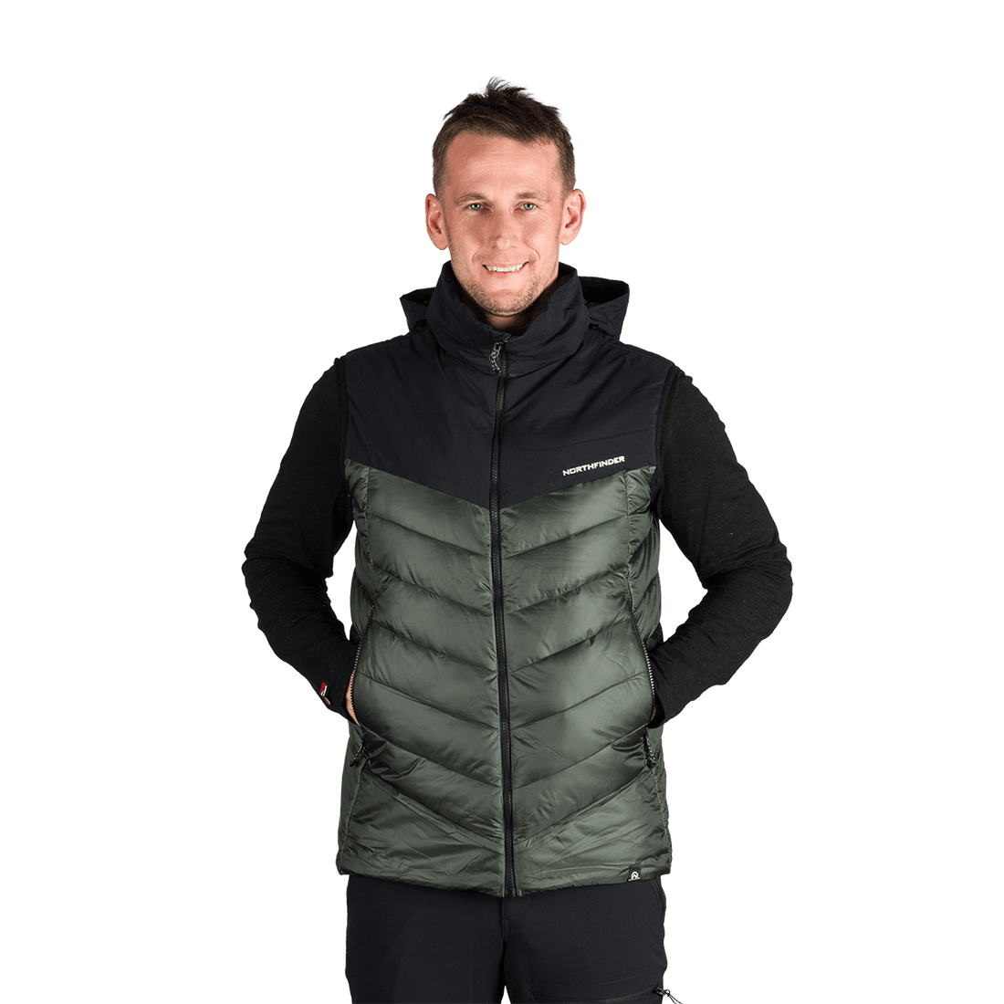 VE-3500OR men's outdoor insulated vest JEDRICK
