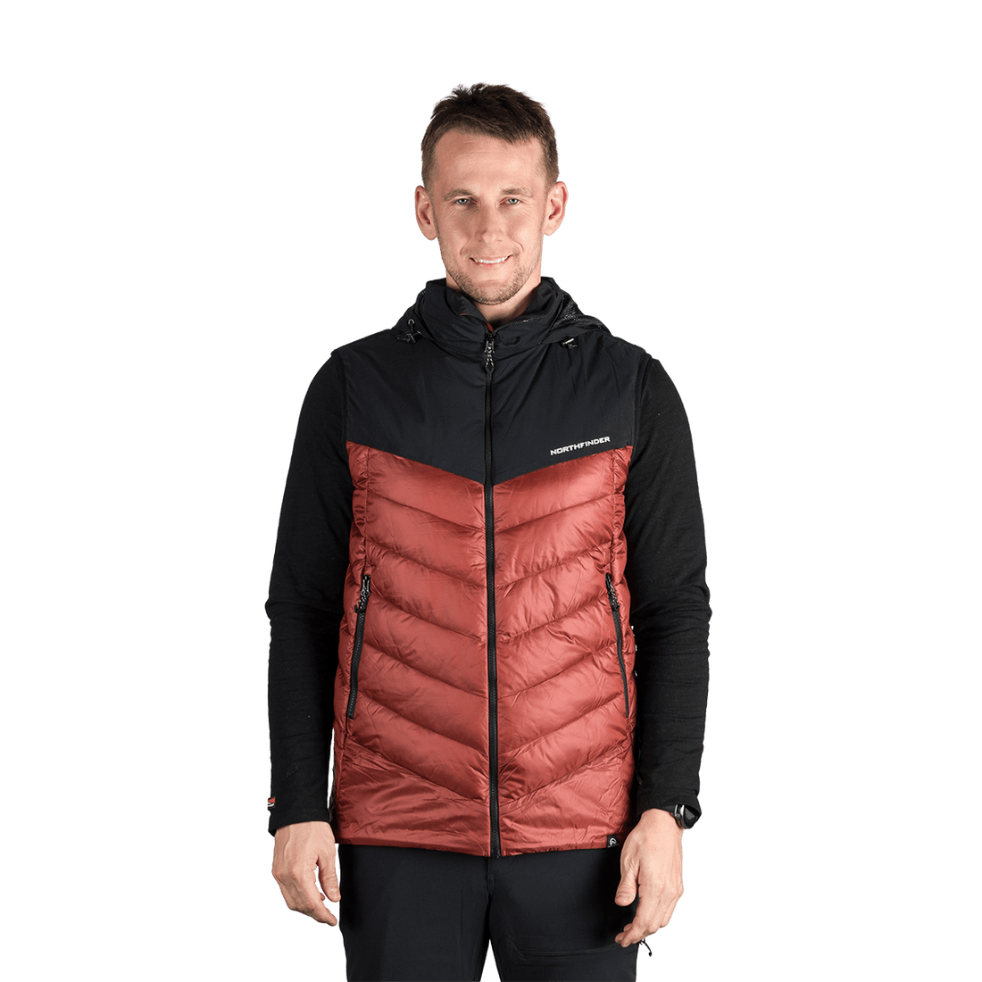 VE-3500OR men's outdoor insulated vest JEDRICK