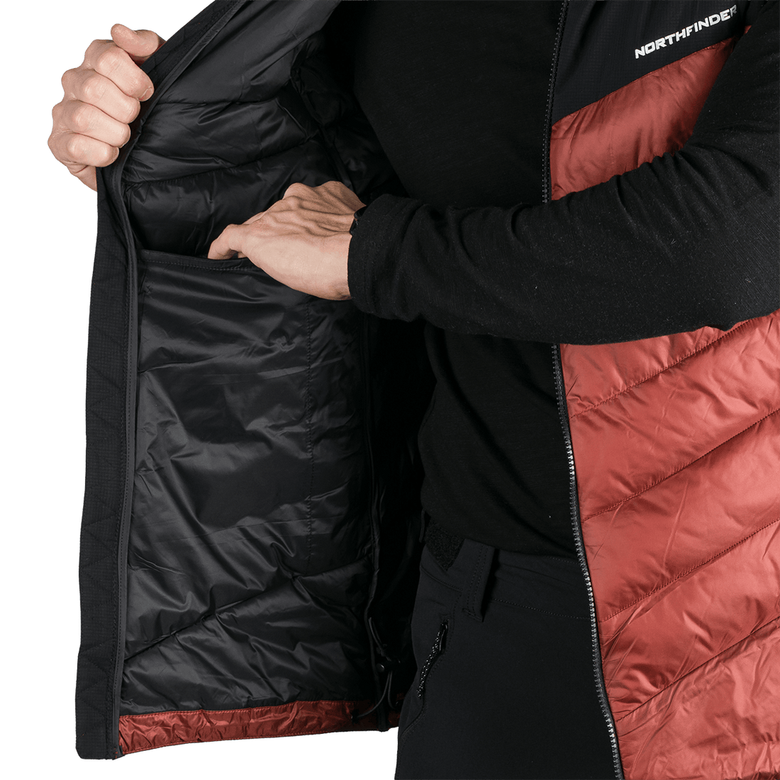 VE-3500OR men's outdoor insulated vest JEDRICK