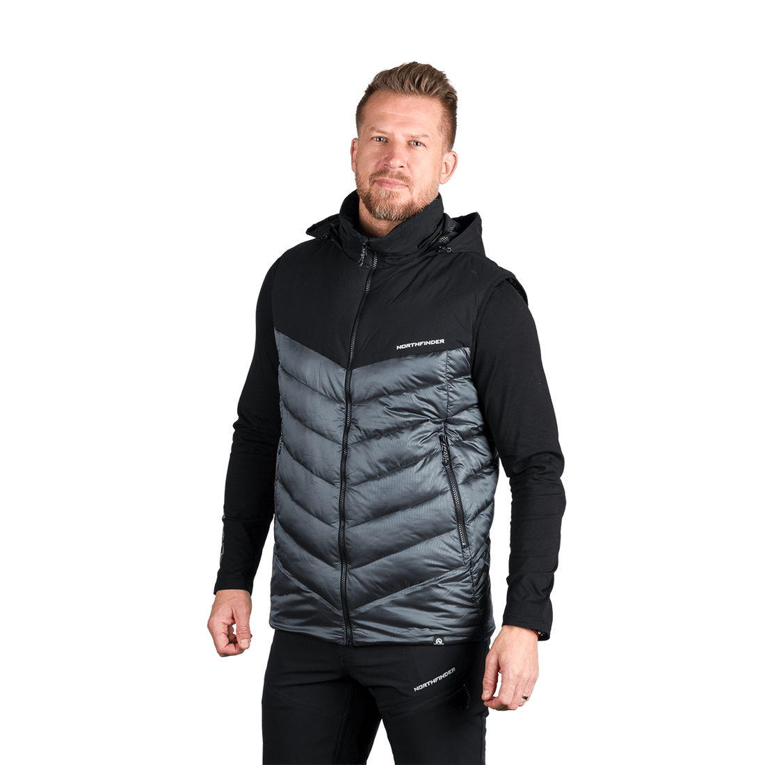 VE-3500OR men's outdoor insulated vest JEDRICK