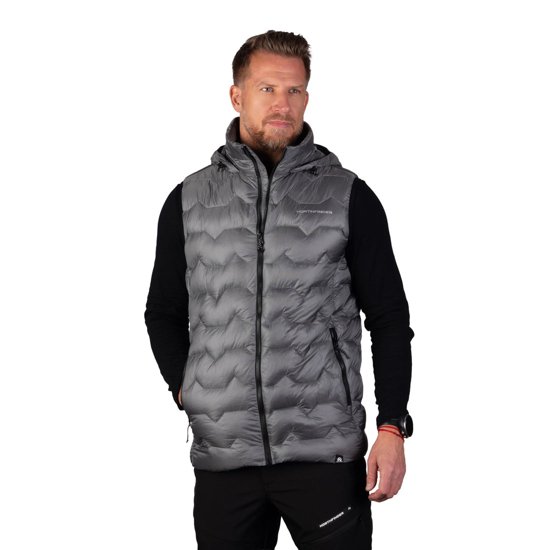 VE-3515OR men's outdoor insulated vest SAALVADO