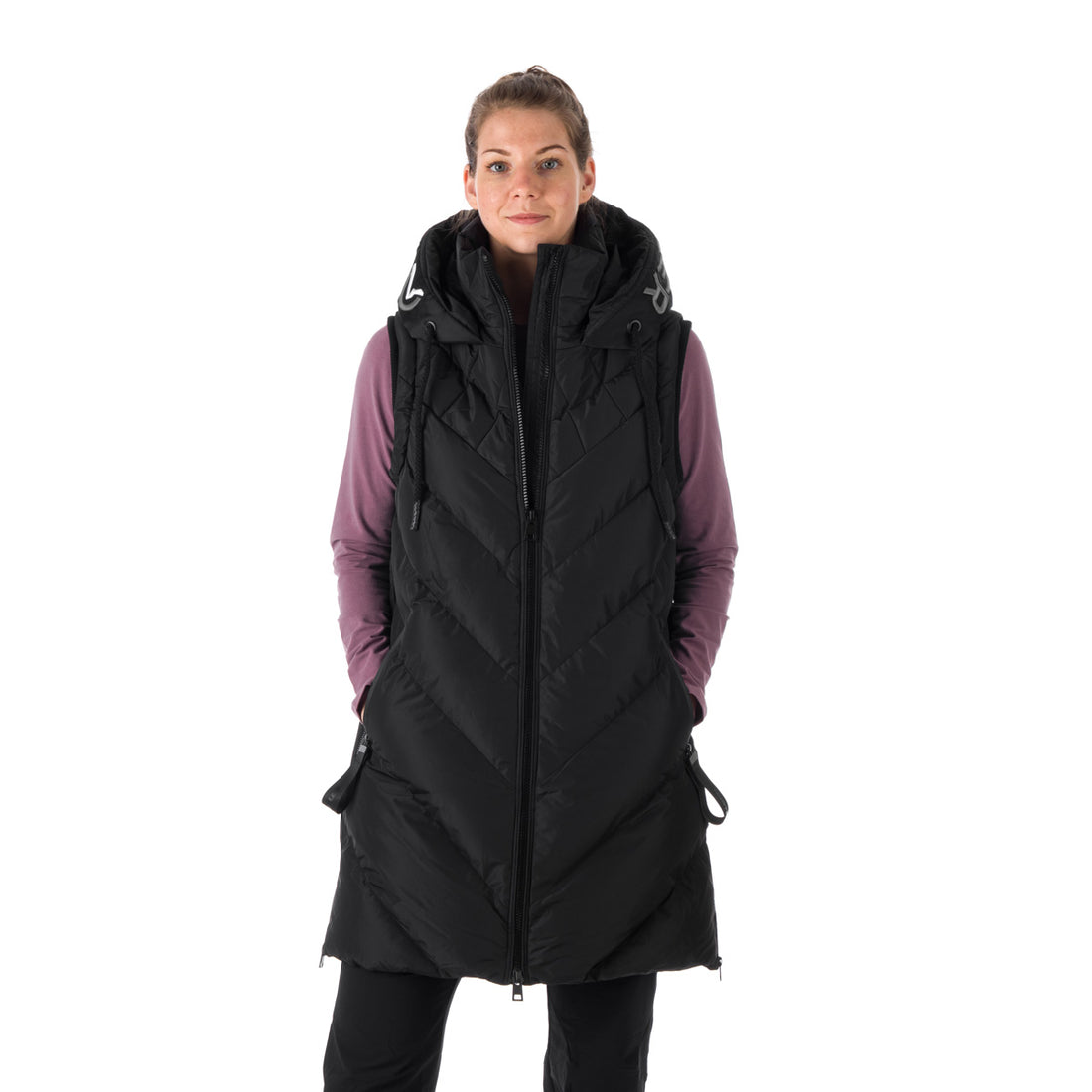 VE-4432SP women's casual trendy like down vest ISIS