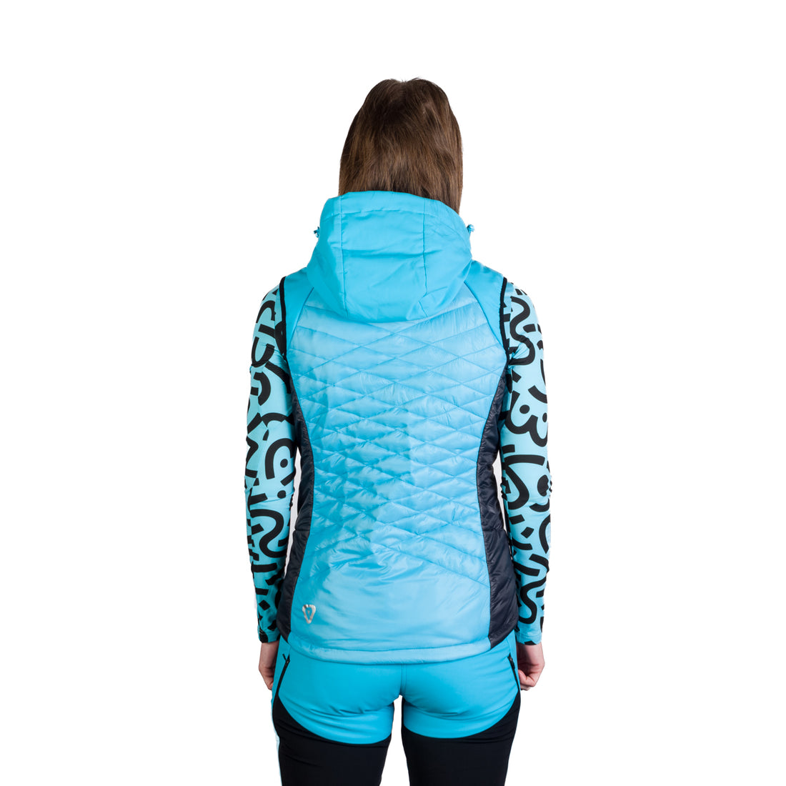 VE-44451SKP women's ski-touring vest padded Primaloft® Gold JAVOROVA