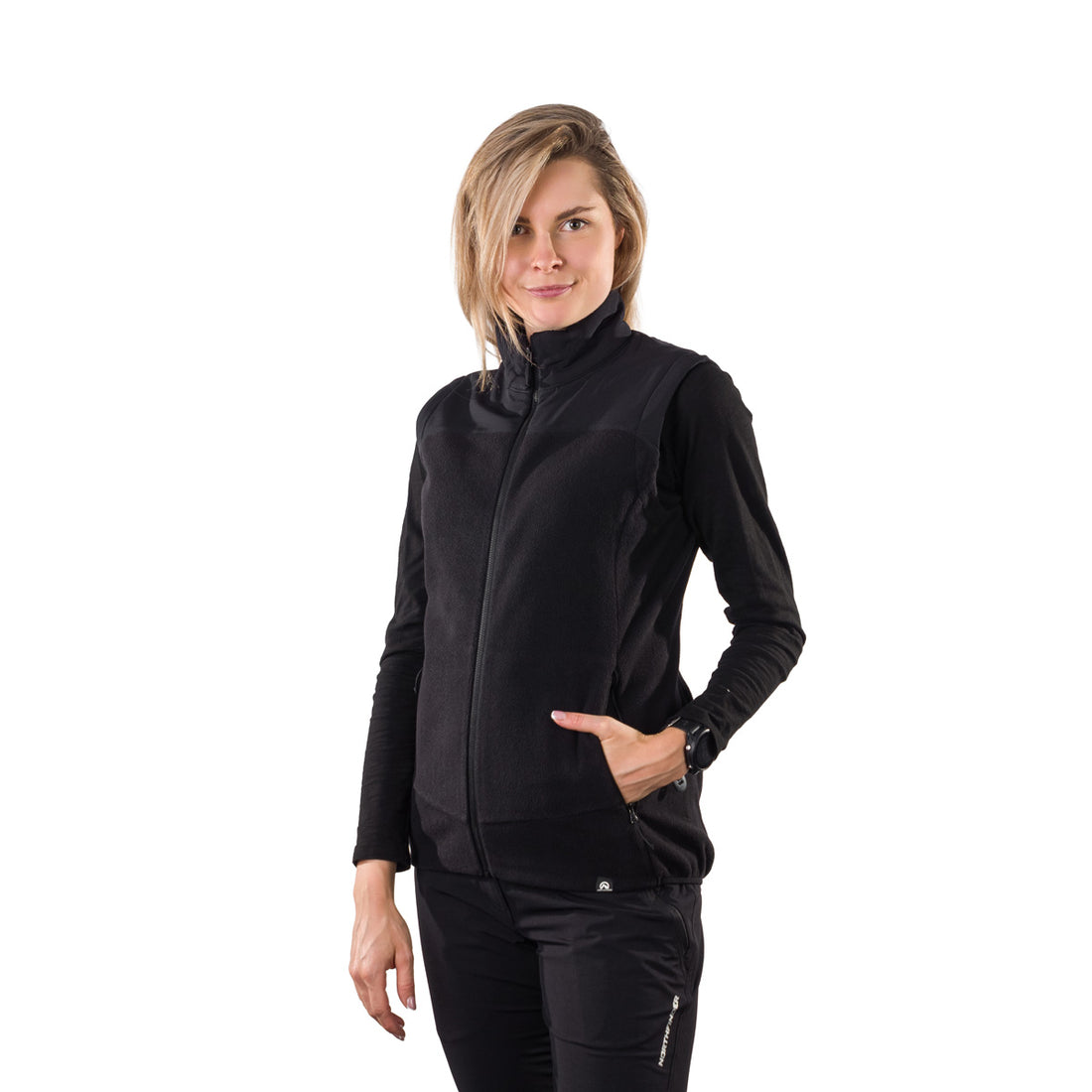 VE-4450OR women's fleece vest EVELIN