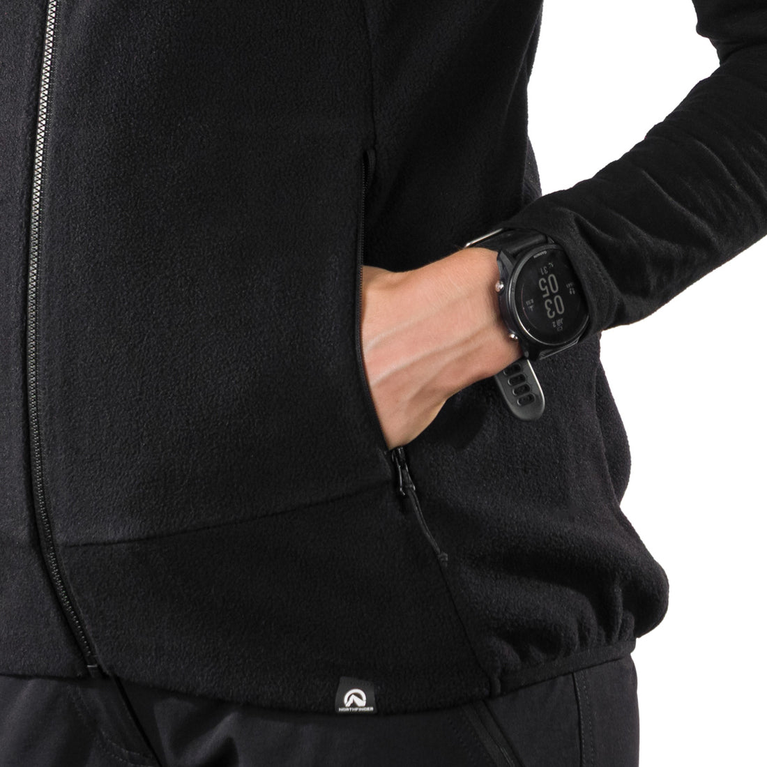 VE-4450OR women's fleece vest EVELIN