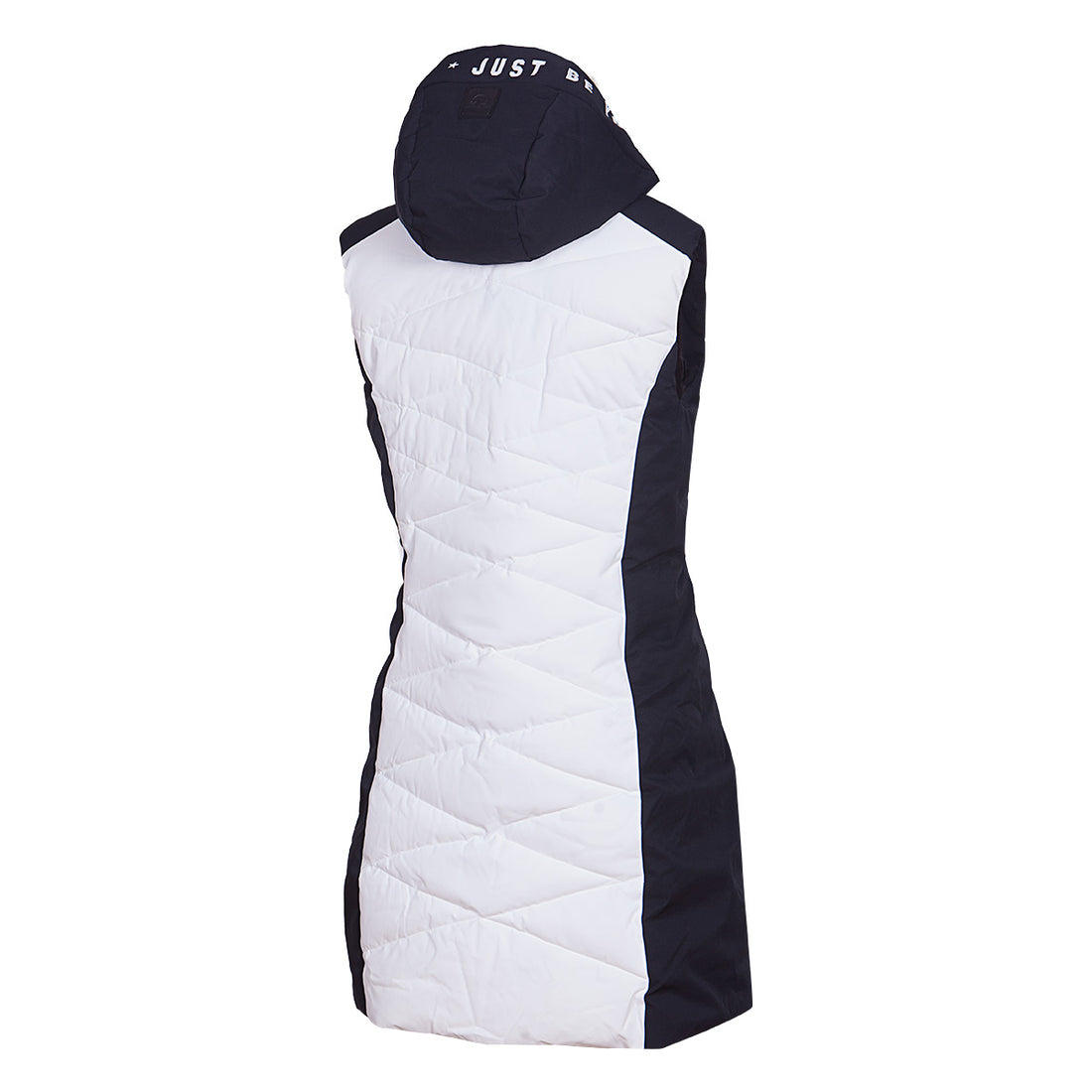 VE-4460SNW women's ski trendy quilted long vest BETTY