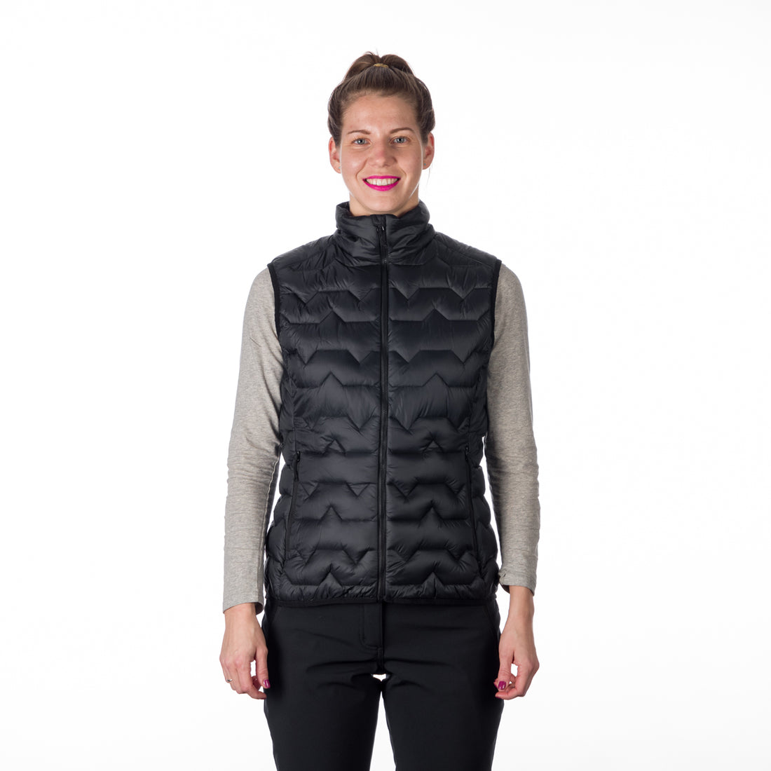 VE-4461OR women's outdoor like down vest insulated FERN