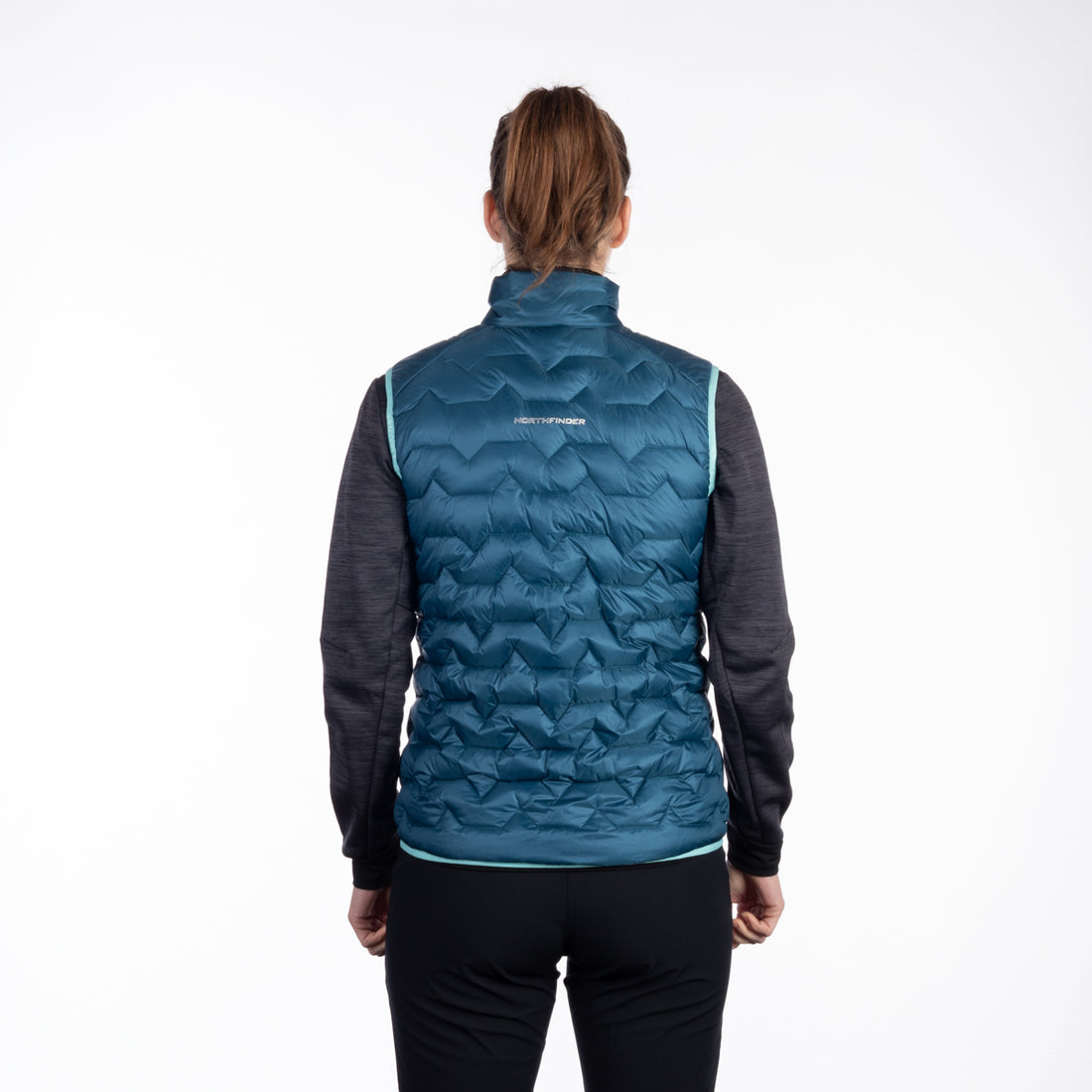VE-4461OR women's outdoor like down vest insulated FERN