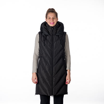 VE-4465SP women's casual trendy like down vest VELDA