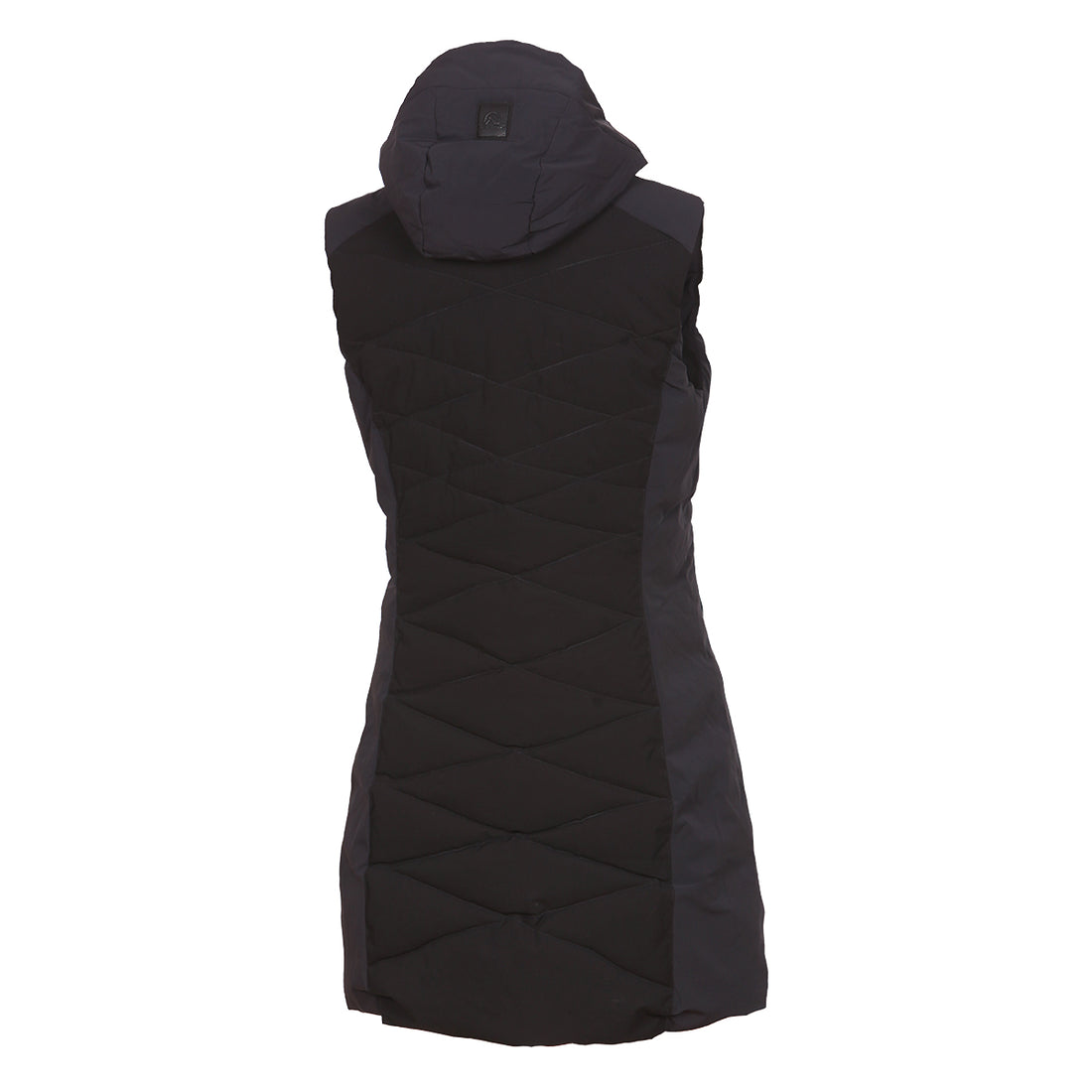 VE-4480SNW women's ski trendy quilted long vest STACY