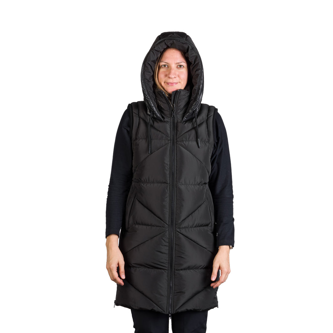 VE-4482SP women's casual trendy like down vest JERRI
